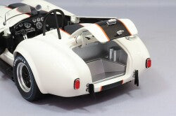 Kyosho KS08047EW 1/18 Shelby Cobra 427 S/C "ESSEX WIRE" #91 White/Dark Blue - image 5
