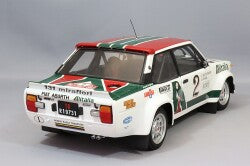 Kyosho KS08376G 1/18 Fiat 131 Abarth 1978 Monte Carlo Rally 4th Place #2 W. Rohrl/C. Geistdorfer - image 3