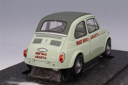 Kyosho KS08966ALG 1/18 Fiat Nuova 500 Elaborazione Abarth Record Clear Green - image 3
