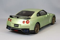 Kyosho KSR18057MJ Samurai 1/18 Nissan GT-R Premium Edition T-Spec Millennium Jade - image 3