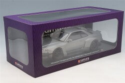Kyosho Samurai KSR18068MG 1/18 Nissan Skyline GT-R (R34) Kijil Saleem Matte Gray - image 4