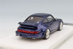 VISION VM160I 1/43 Porsche 911 (964) Turbo S Flatnose 1994 Midnight Blue Metallic - image 3
