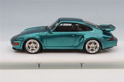 VISION VM160J 1/43 Porsche 911 (964) Turbo S Flatnose 1994 Wimbledon Green Metallic - image 2
