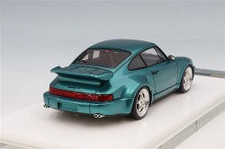 VISION VM160J 1/43 Porsche 911 (964) Turbo S Flatnose 1994 Wimbledon Green Metallic - image 3