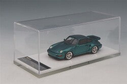 VISION VM160J 1/43 Porsche 911 (964) Turbo S Flatnose 1994 Wimbledon Green Metallic - image 4