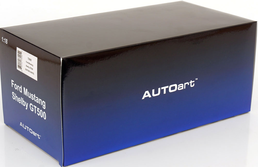 AUTOart Aa73095 - original product box with model label
