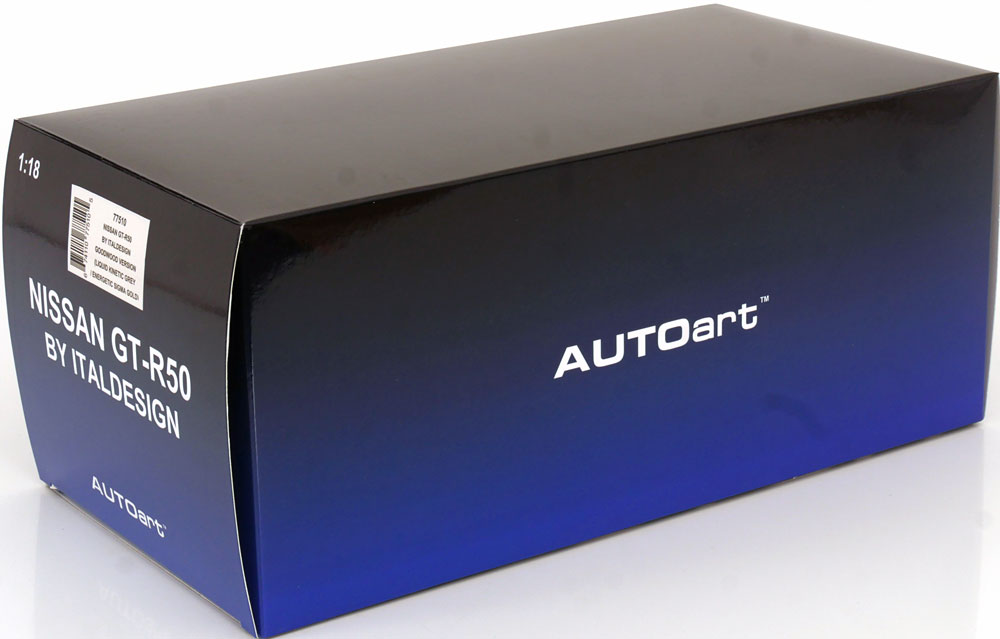 AUTOart Aa77510 - original product box with model label