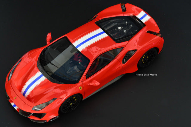 Alpha Model AM02-0076 1/24 Ferrari 488 PISTA Resin Model Kit - image 11