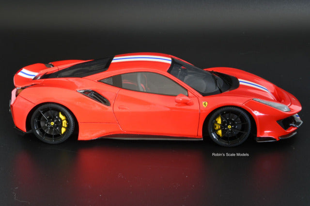 Alpha Model AM02-0076 1/24 Ferrari 488 PISTA Resin Model Kit - image 15