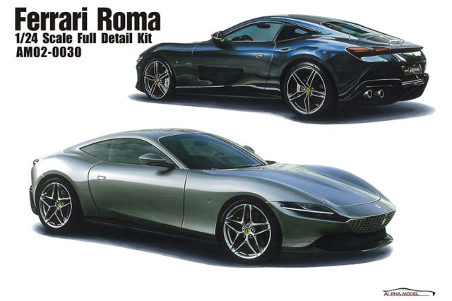 Alpha Model AM02-0030 1/24 Ferrari Roma Resin Model Kit - image 1