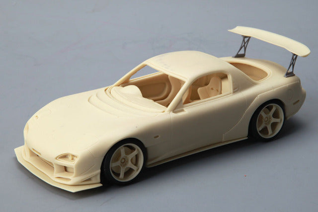 Alpha Model AM02-0034 1/24 Mazda RX-7 FD FEED Maou Resin Model Kit - image 5