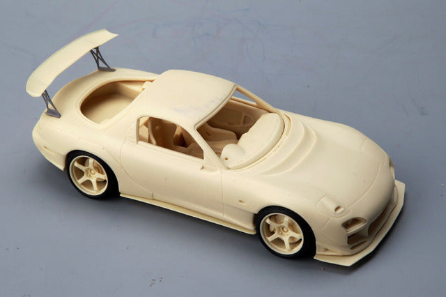 Alpha Model AM02-0034 1/24 Mazda RX-7 FD FEED Maou Resin Model Kit - image 7