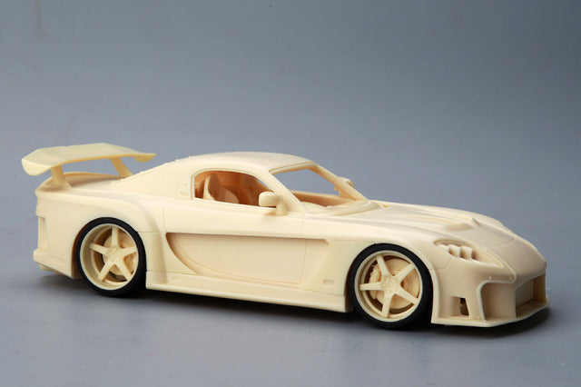 Alpha Model AM02-0041 1/24 Mazda RX-7 VeilSide Resin Model Kit - image 3