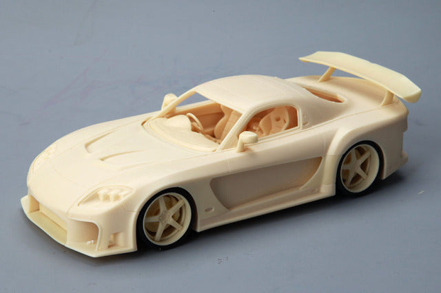 Alpha Model AM02-0041 1/24 Mazda RX-7 VeilSide Resin Model Kit - image 5