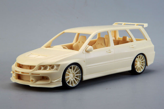 Alpha Model AM02-0045 1/24 Mitsubishi Lancer Evolution Wagon RALLIART Resin Model Kit - image 2