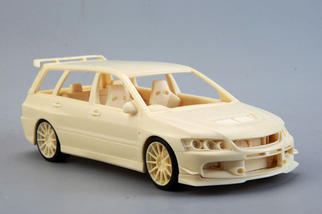Alpha Model AM02-0045 1/24 Mitsubishi Lancer Evolution Wagon RALLIART Resin Model Kit - image 4