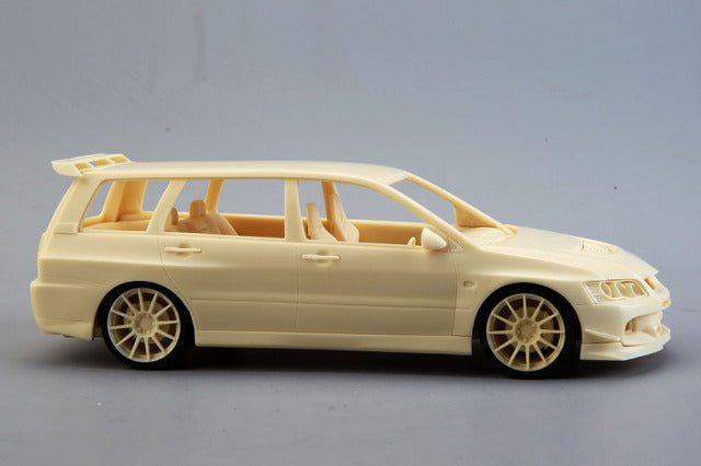 Alpha Model AM02-0045 1/24 Mitsubishi Lancer Evolution Wagon RALLIART Resin Model Kit - image 5
