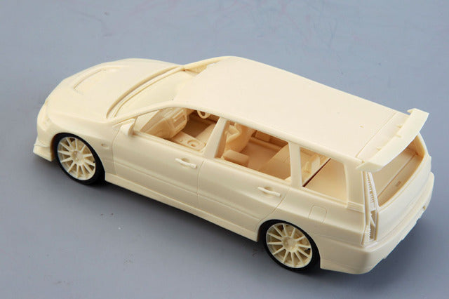 Alpha Model AM02-0045 1/24 Mitsubishi Lancer Evolution Wagon RALLIART Resin Model Kit - image 6
