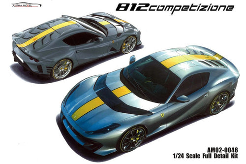 Alpha Model AM02-0046 1/24 Ferrari 812 Competizione Resin Model Kit Limited Reissue 100 - image 1
