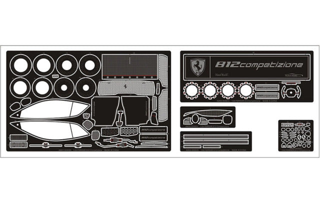 Alpha Model AM02-0046 1/24 Ferrari 812 Competizione Resin Model Kit Limited Reissue 100 - image 16