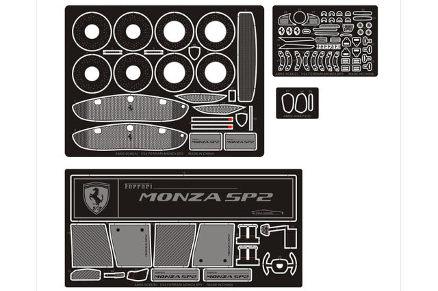 Alpha Model AM02-0048 1/24 Ferrari Monza SP2 Resin Model Kit - image 13