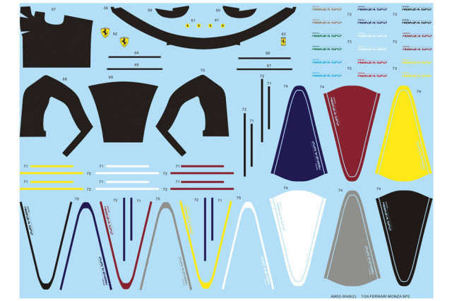 Alpha Model AM02-0048 1/24 Ferrari Monza SP2 Resin Model Kit - image 15