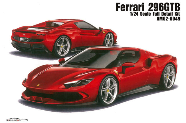 Alpha Model AM02-0049 1/24 Ferrari 296 GTB Resin Model Kit - image 1