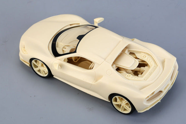 Alpha Model AM02-0049 1/24 Ferrari 296 GTB Resin Model Kit - image 5