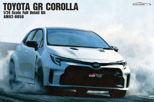 Alpha Model AM02-0050 1/24 Toyota GR Corolla Resin Model Kit - image 1