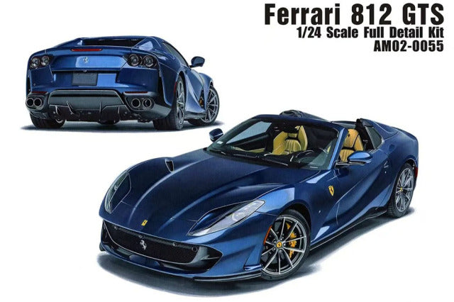 Alpha Model AM02-0055 1/24 Ferrari 812 GTS Resin Model Kit - image 1