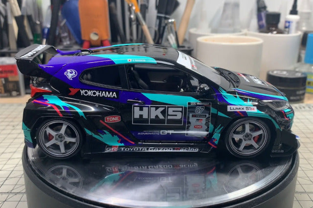 Alpha Model AM02-0057 1/24 ROCKET BUNNY GR Yaris (HKS) Resin Model Kit - image 13