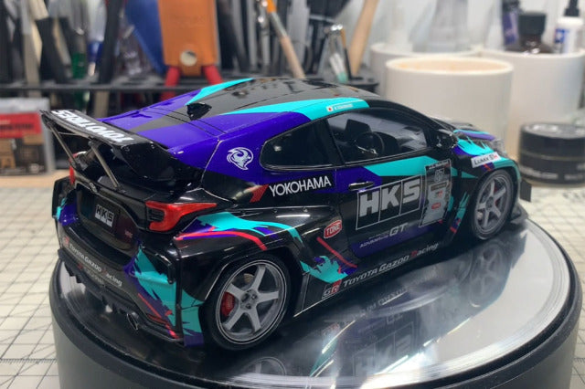 Alpha Model AM02-0057 1/24 ROCKET BUNNY GR Yaris (HKS) Resin Model Kit - image 14