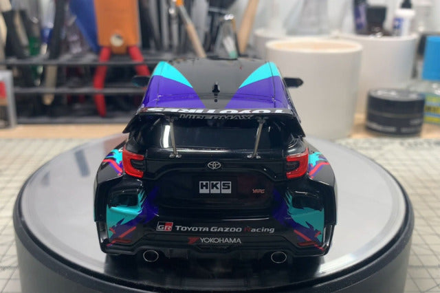 Alpha Model AM02-0057 1/24 ROCKET BUNNY GR Yaris (HKS) Resin Model Kit - image 15