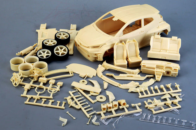 Alpha Model AM02-0057 1/24 ROCKET BUNNY GR Yaris (HKS) Resin Model Kit - image 9