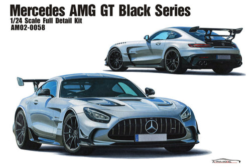 Alpha Model AM02-0058 1/24 Mercedes AMG GT Black Series Resin Model Kit - image 1