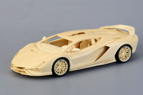 Alpha Model AM02-0059 1/24 Lamborghini Sian Resin Model Kit - image 2