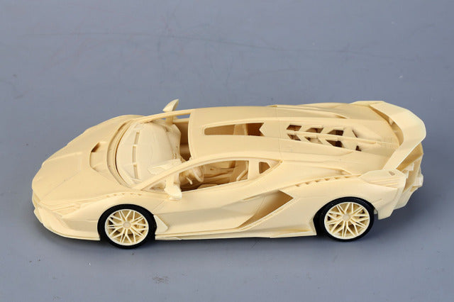 Alpha Model AM02-0059 1/24 Lamborghini Sian Resin Model Kit - image 3