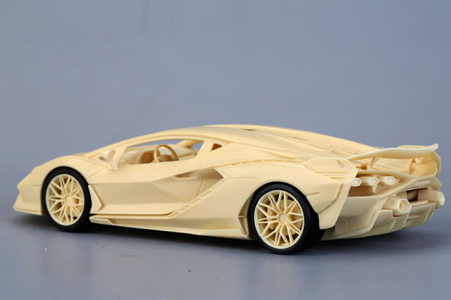 Alpha Model AM02-0059 1/24 Lamborghini Sian Resin Model Kit - image 4