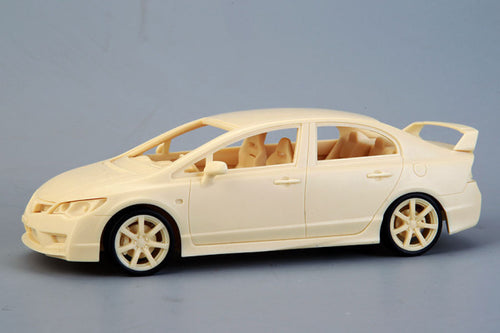 Alpha Model AM02-0060 1/24 Honda Civic Type-R (FD2) Resin Model Kit - image 2