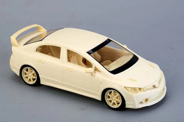 Alpha Model AM02-0065 1/24 Honda Civic Type-R (FD2) Mugen RR Resin Model Kit - image 3
