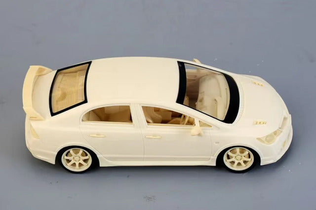 Alpha Model AM02-0065 1/24 Honda Civic Type-R (FD2) Mugen RR Resin Model Kit - image 4