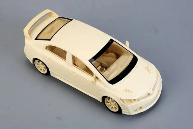 Alpha Model AM02-0065 1/24 Honda Civic Type-R (FD2) Mugen RR Resin Model Kit - image 7