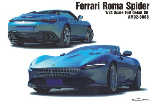 Alpha Model AM02-0068 1/24 Ferrari Roma Spider Resin Model Kit - image 1