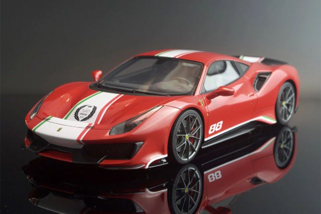 Alpha Model AM02-0076 1/24 Ferrari 488 PISTA Resin Model Kit - image 21
