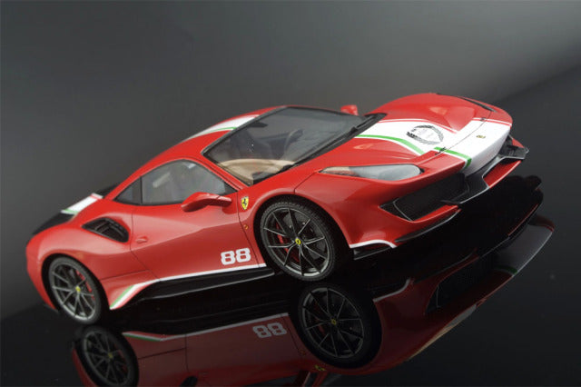 Alpha Model AM02-0076 1/24 Ferrari 488 PISTA Resin Model Kit - image 23