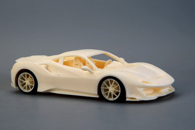 Alpha Model AM02-0076 1/24 Ferrari 488 PISTA Resin Model Kit - image 2