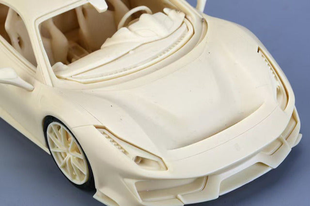 Alpha Model AM02-0076 1/24 Ferrari 488 PISTA Resin Model Kit - image 7
