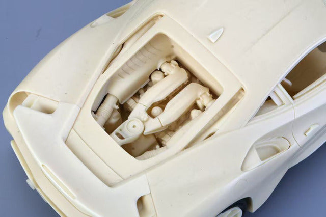 Alpha Model AM02-0076 1/24 Ferrari 488 PISTA Resin Model Kit - image 8