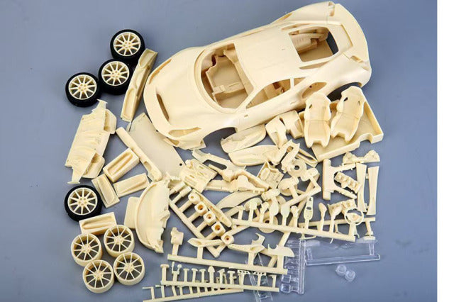 Alpha Model AM02-0076 1/24 Ferrari 488 PISTA Resin Model Kit - image 9