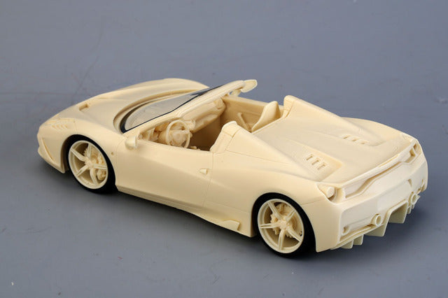 Alpha Model AM02-0079 1/24 Ferrari 458 Speciale A Resin Model Kit - image 6